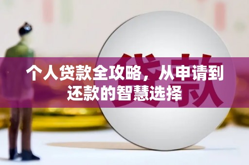 邵武个人贷款全攻略，从申请到还款的智慧选择