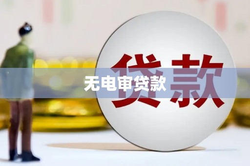 邵武无电审贷款