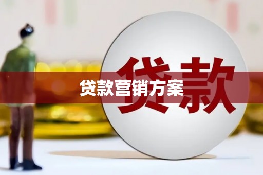 邵武贷款营销方案