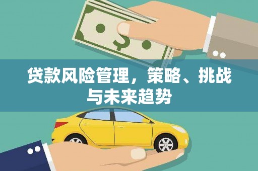 邵武贷款风险管理，策略、挑战与未来趋势