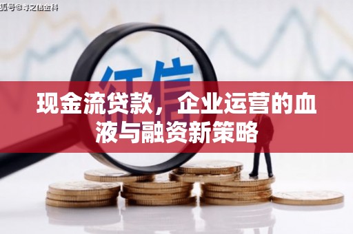 邵武现金流贷款，企业运营的血液与融资新策略