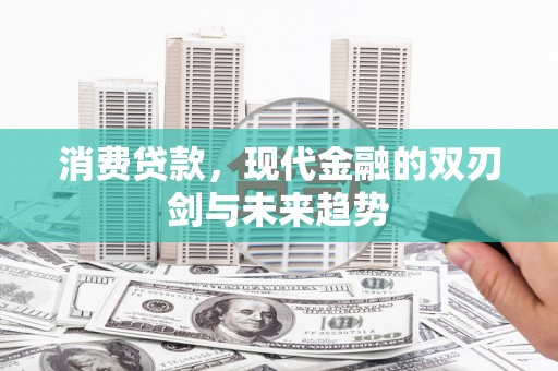 邵武消费贷款，现代金融的双刃剑与未来趋势