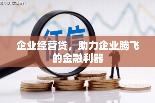 邵武企业经营贷，助力企业腾飞的金融利器
