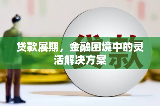 邵武贷款展期，金融困境中的灵活解决方案