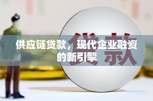 邵武供应链贷款，现代企业融资的新引擎