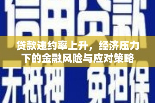 邵武贷款违约率上升，经济压力下的金融风险与应对策略