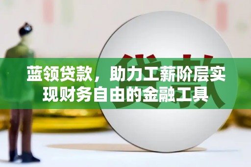 邵武蓝领贷款，助力工薪阶层实现财务自由的金融工具