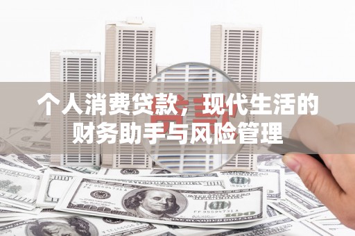 邵武个人消费贷款，现代生活的财务助手与风险管理