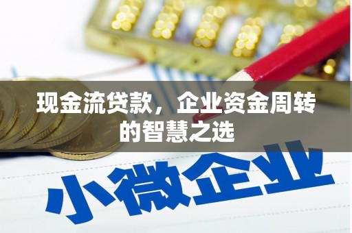 邵武现金流贷款，企业资金周转的智慧之选