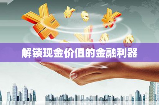 邵武解锁现金价值的金融利器